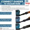 Sander Vacuum Adapter for most Makita Sanders - Shop Vac
