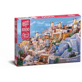 Cherry Pazzi Puzzle 1000 Pieces: Couleur de Santorini