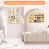 MOUDAMION 4x6 Oak Wood Picture Frames Collage Wall Decor Natural