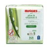 Huggies Aloe & Vitamin E Wipes, Unscented, 3 Pack, 168