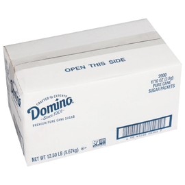 Domino Premium Pure Cane Sugar 2000Count, Sourced for W&E Mart