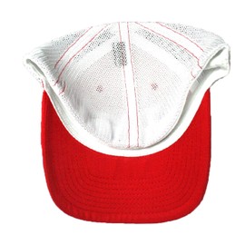 DMAX Duramax Truck Hat Richardson 110 RED Flexfit White mesh Back (L/XL)