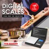 Digital Scales, Kitchen Scales Digital, Pocket Scales, 0.01g x 500g,