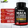 balincer Maca Ginseng Kapseln - Hochdosiert Mit 11400Mg - 120