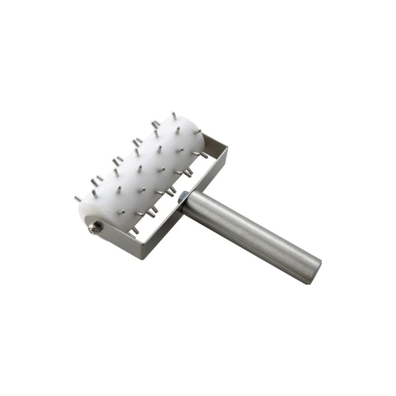 Winco RD-5, Full-Size Dough Roller Docker with Stainless Steel Handle