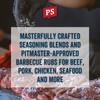 PS Seasoning Black Gold - All-Purpose Garlic Pepper Seasoning with