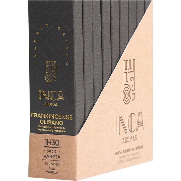 Inca Aromas Incense Frankincense 4 Count