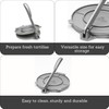 IMUSA USA Tortilla Press, 8 Inch, Silver HOT