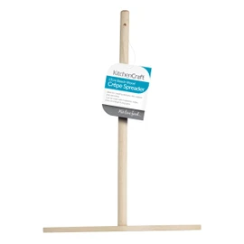 KitchenCraft KCCPSPREAD Crepe Spreader, Beechwood, 24 cm , Beige