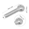 sourcing map M6 x 25mm Machinery Shoulder Swing Lifting Eye