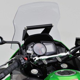 Daytona 16806 Motorcycle Screen Clamp Bar, For VERSYS-X 250, Screen Mount Bar Holder, Ash Silver