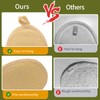 Natural Loofah Exfoliating Body Scrubber Luffa Sponge Pads Lather Well