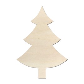 Kleenes Traumhandel Set of 3 Christmas Trees up to 80 cm Height to Paint Yourself (10 cm Height, Set of 3)