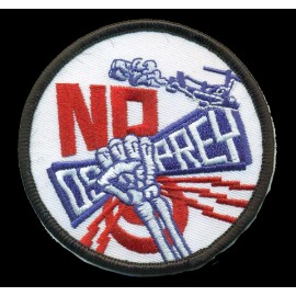 MARINE CORPS OKINAWA NO OSPREY VMM-262 JAPAN MV-22 EMBROIDERED JACKET PATCH