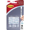 Command 17091CLR UU001540556 Pack of 2 Medium Hooks with Strips,