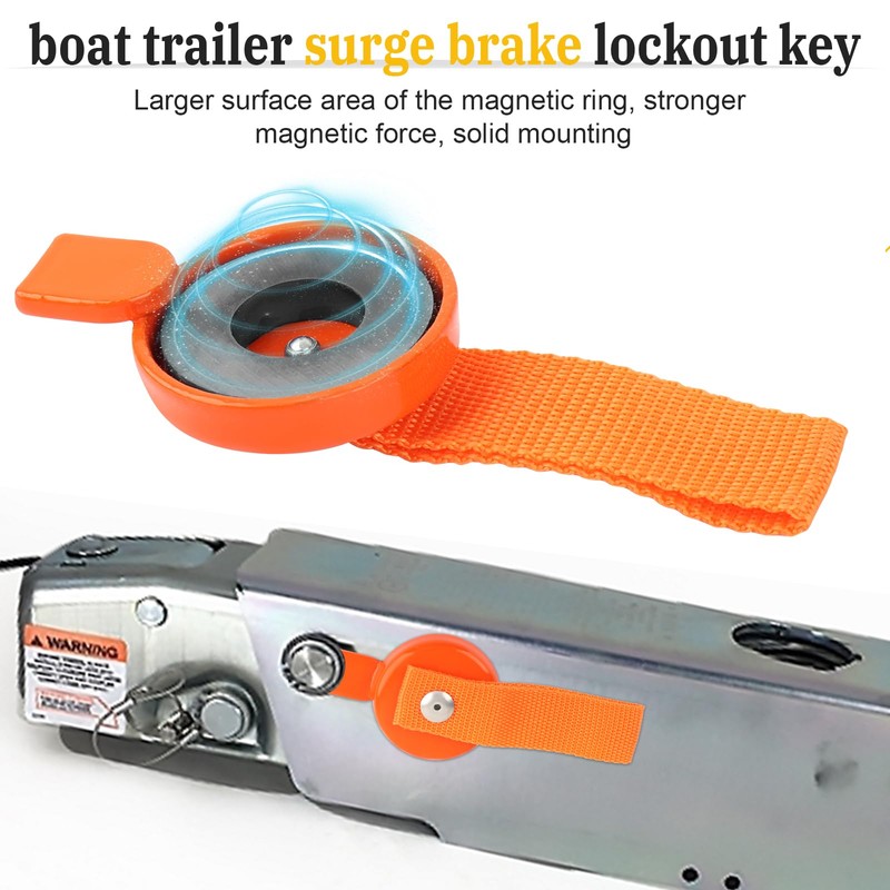 Surge Brake Lockout Key Magnetic, Lock Out Key with Easy