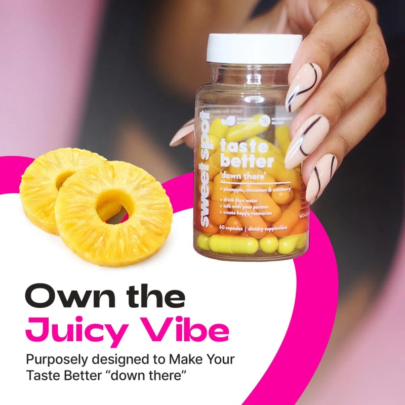 Extracto De Piña Sweet Spot De Probióticos Vaginales 60 Cáps