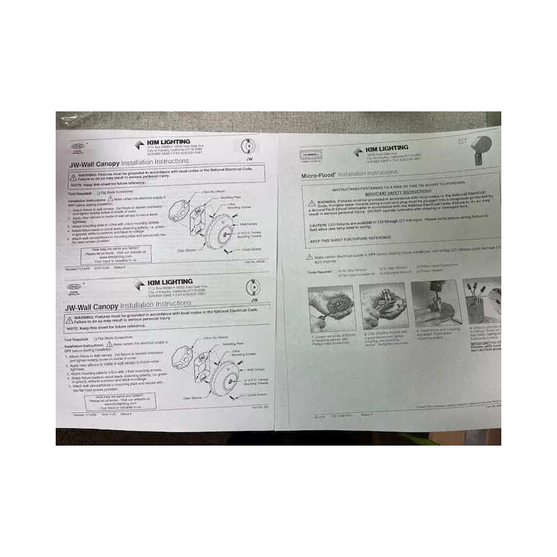 Kim Lighting EL218W5/8L5KUV