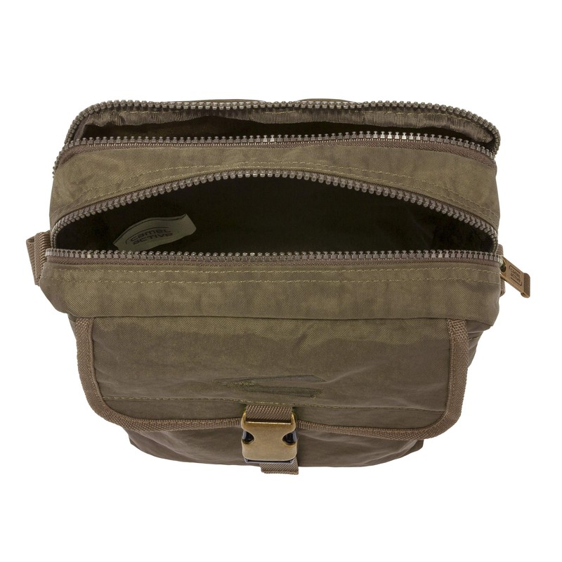 camel active Journey Messenger Bag, 26 cm, Green (Khaki)