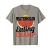Watermelon Eating Contest Champ - Themed Party Watermelon T-Shirt