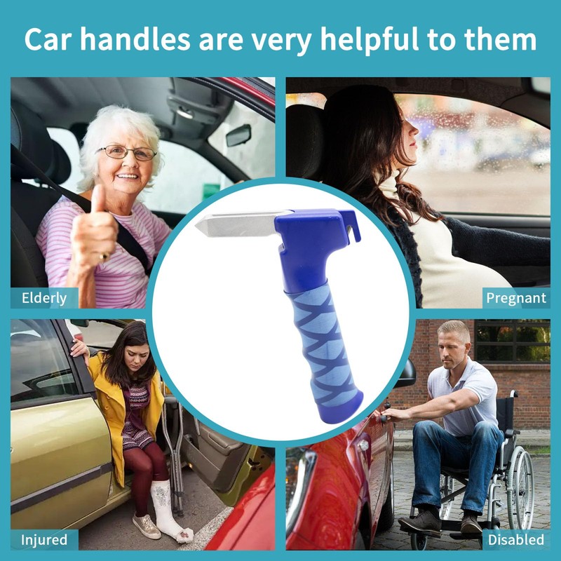 Laysthenic car Door Handle Assist for Elderly, 3 in 1