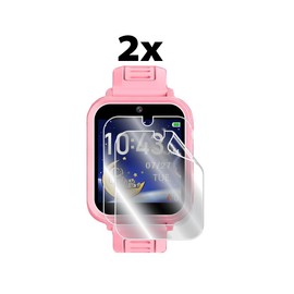 IPG for Phyulls Smart Watch for Kids Hydrogel Screen Protector (2 Units) Invisible HD Clear Film Anti Scratch Guard-Smooth/Self-Healing/Bubble Free for Phyulls
