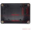 Otdorpatio 2 Pack Project Box ABS Plastic Black Electrical Boxes