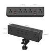 Desk Clamp Power Strip, 60W Fast Charging Station, VILONG Desktop