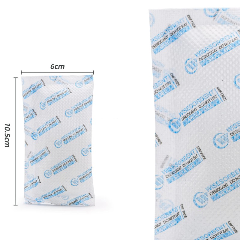 Wisesorb Silica Gel Packets, 20 Gram 90 Packs Dessicant Packets
