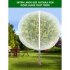 Fruit Tree Netting with Zipper - 2Pcs 8x5.3 Ft Garden