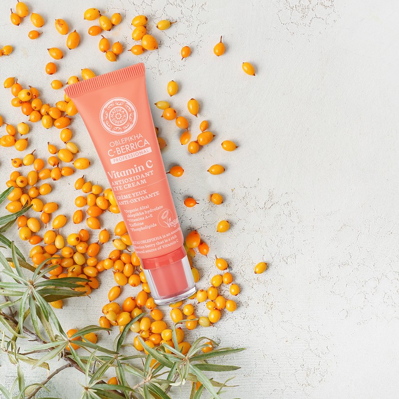 NATURA SIBERICA OBLEPIKHA BERRICA CREMA DE OJOS Anti-Oxidant Vitamin C