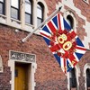 5ft VE Day 80th Anniversary Flag,VE Day Large Flag 80th