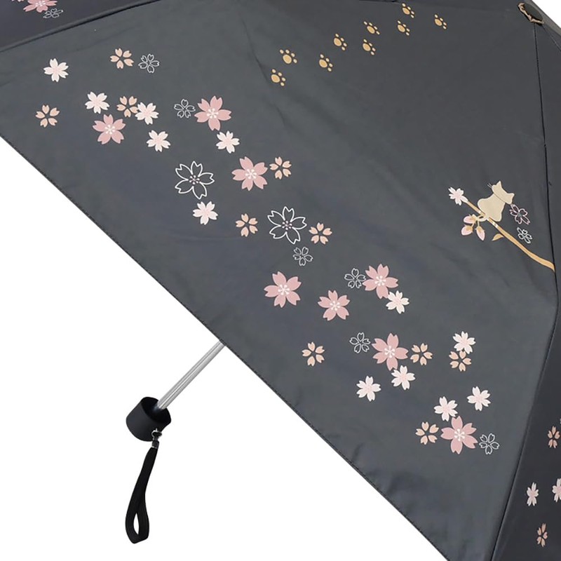 Santos JKO-491-01 Cat Series Folding Umbrella, For Rain or Shine,