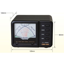 Comet in W x in H – 200 Comet Comet swr-10 Power Meter