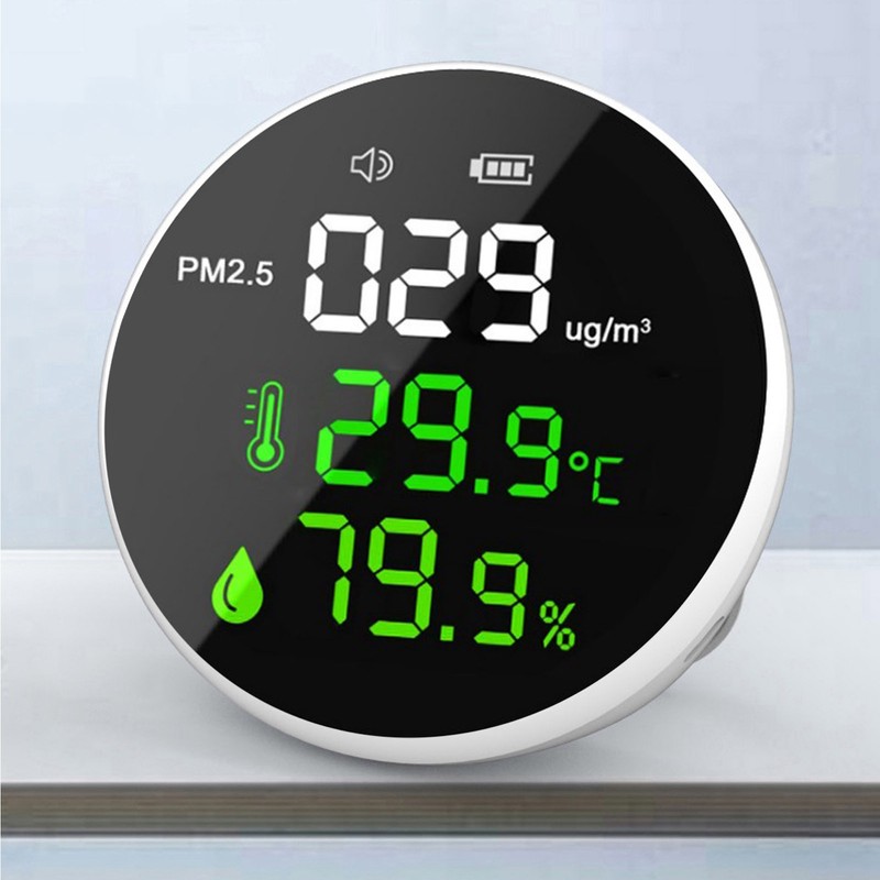 Air Quality Monitor Indoor PM2.5 Meter Mini Portable Smart Sensor