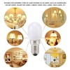 10Pcs E14 Light Bulb Stainless Steel 1.5W 220V LED Bulb