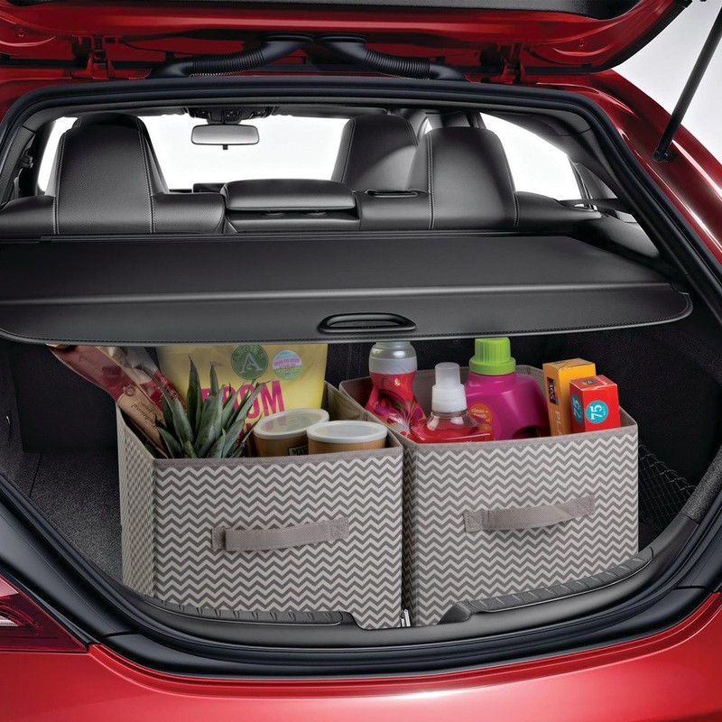 InterDesign クローゼット 収納 ケース 持ち手付き 箱 ボックス Chevron トープ ナチュラル