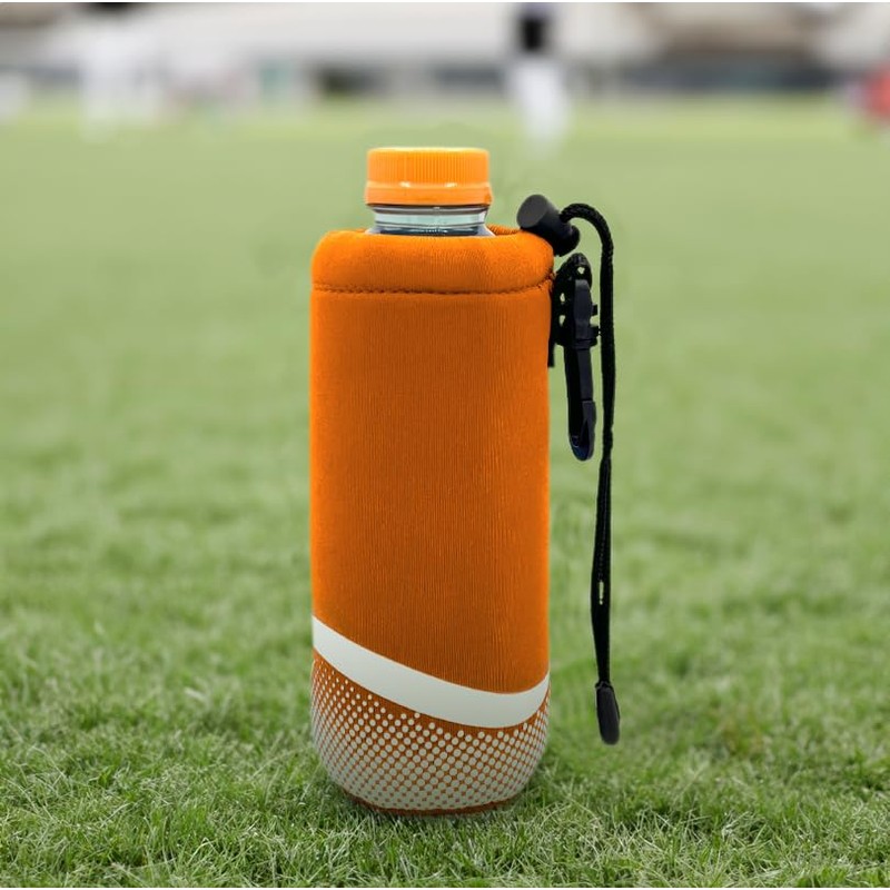 Proactive Sports Neoprene Bottle Holder with Drawstring and Bag Clip
