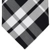 Retreez Preppy Plaid Check Woven Microfiber 2" Skinny Tie -