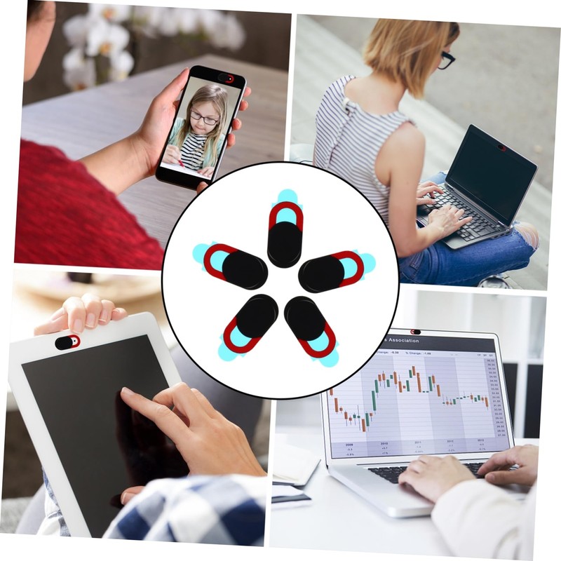 Operitacx Laptop Webcam Cover 5 Pack Webcam for Pc Cover