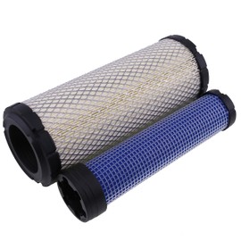 JZGRDN Inner & Outer Air Filter 11013-7044 11013-7045 Compatible with Kawasaki FXT00V FD731V FX651V FX691V FX730V FX751V FX801V FX850V FX921V Engines P821575 & P822858