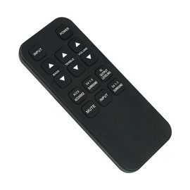 Remote Control Replaces -VINABTY-fit for ZVOX Speakers with 4-Digit Display Remote Control