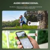 Encubierto Camara Solar 4g Chip Sim 4mp Alarma Ptz Ubox