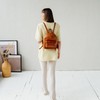 Berliner Bags Vintage Kelly Leather Backpack Small for Women -
