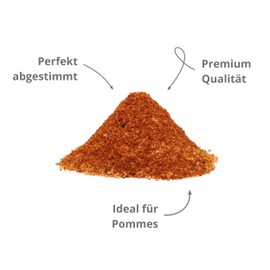 Boomers Gourmet - French fries, spice salt - spice jar 11.5 cm - 150 g