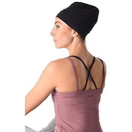 Fashy Yogamütze Schwarz Mütze Yoga Pilates Meditation Wellness Entspannung