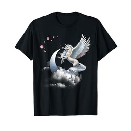 Unicorn or Pegasus Flying Horse T-Shirt