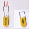 Numbered Plastic Padlocks Security Seals with Metal Wire Tamper Seal