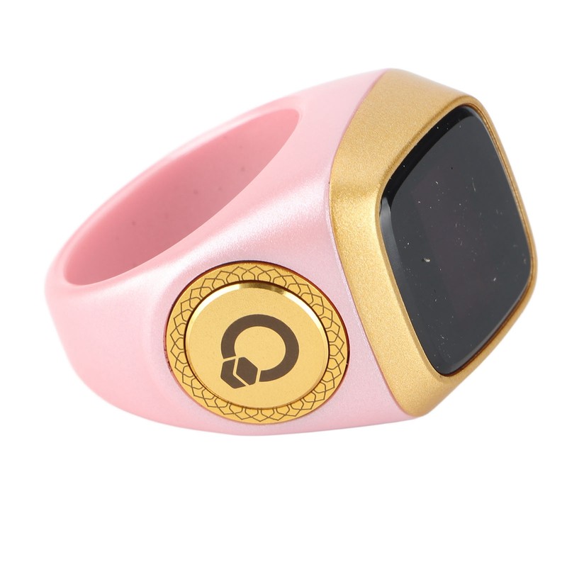 Smart Counter Ring with 0.49in Screen Support APP 20mm CNC