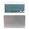 78 Key Wireless Bluetooth Keyboard 32.8ft Ergonomic Ultra Thin Silent